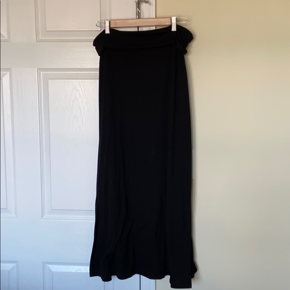 Fold Over Maxi Skirt
